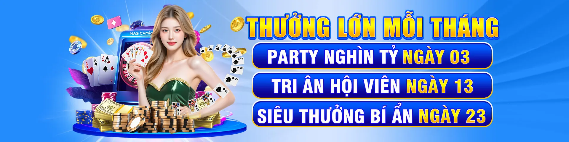 Máy đánh bạc kg88 Nổ Hũ với hiệu ứng ánh sáng vàng xanh, thể hiện sự may mắn và trúng thưởng lớn